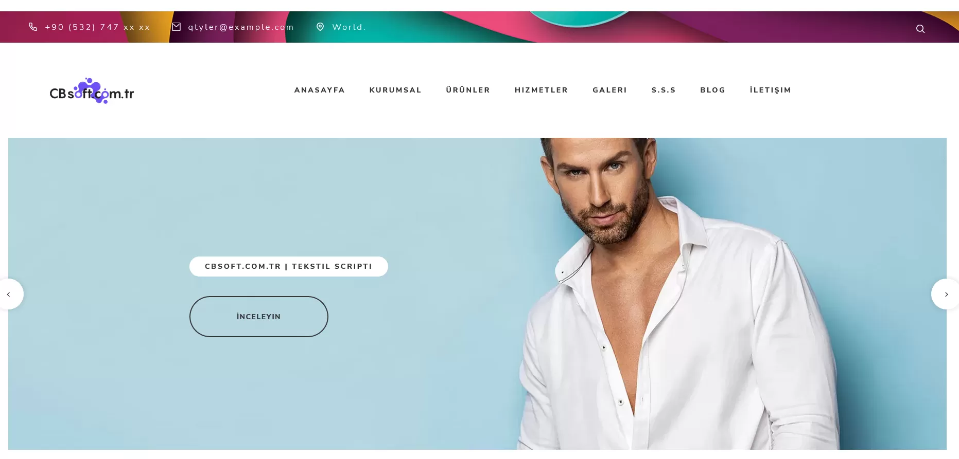 CBsoft Tekstil Scripti